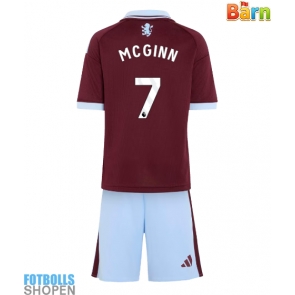 Billiga Aston Villa John McGinn #7 Hemmatröja Barn 2026-27 Kortärmad (+ Korta byxor)